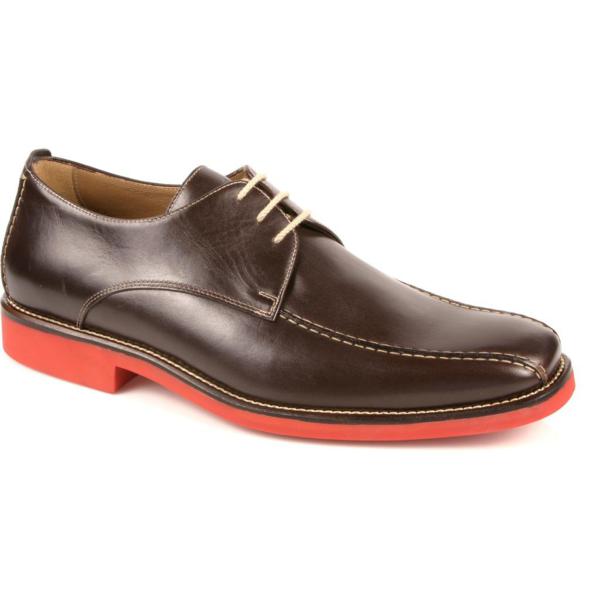 Michael Toschi Mirco Bicycle Toe Shoes Chocolate / Red Sole Image