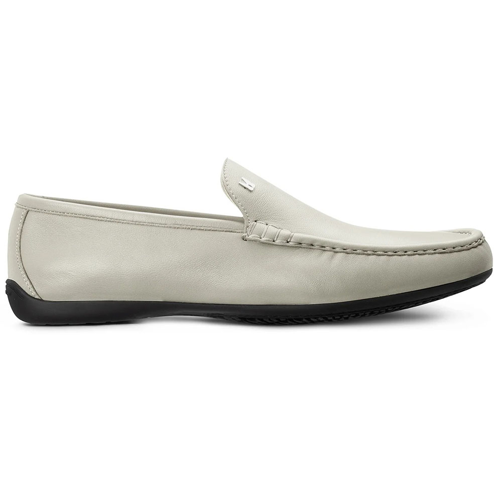 Moreschi 032406C Leather Loafers White Image