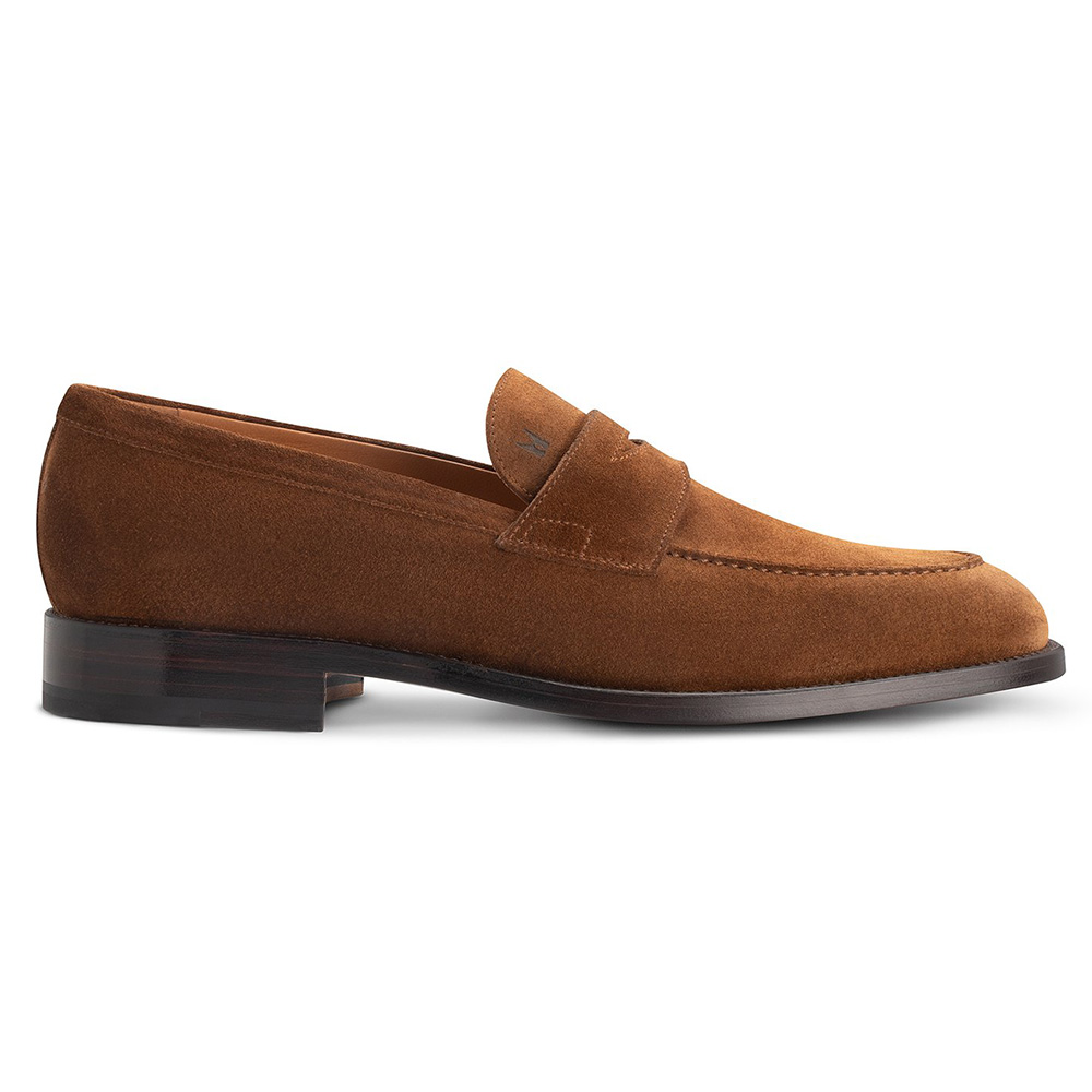 Moreschi 043880A Suede Loafers Brown Image