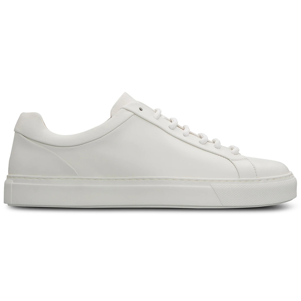 Moreschi 044096C-BI Leather Sneakers White Image