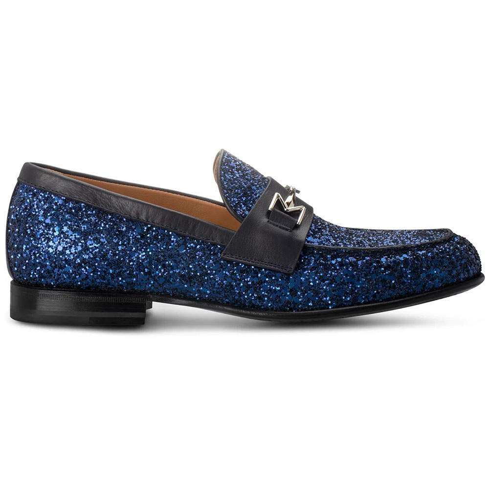 Moreschi 215532C Glitter Loafers Electric Blue Image