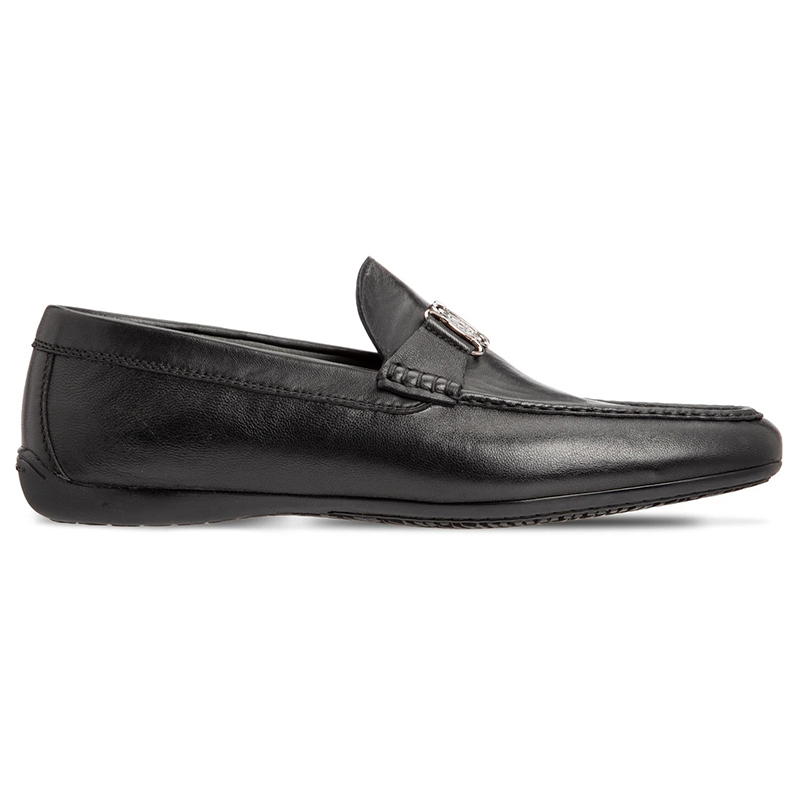 Moreschi 43590 Calfskin Loafer Shoes Black Image