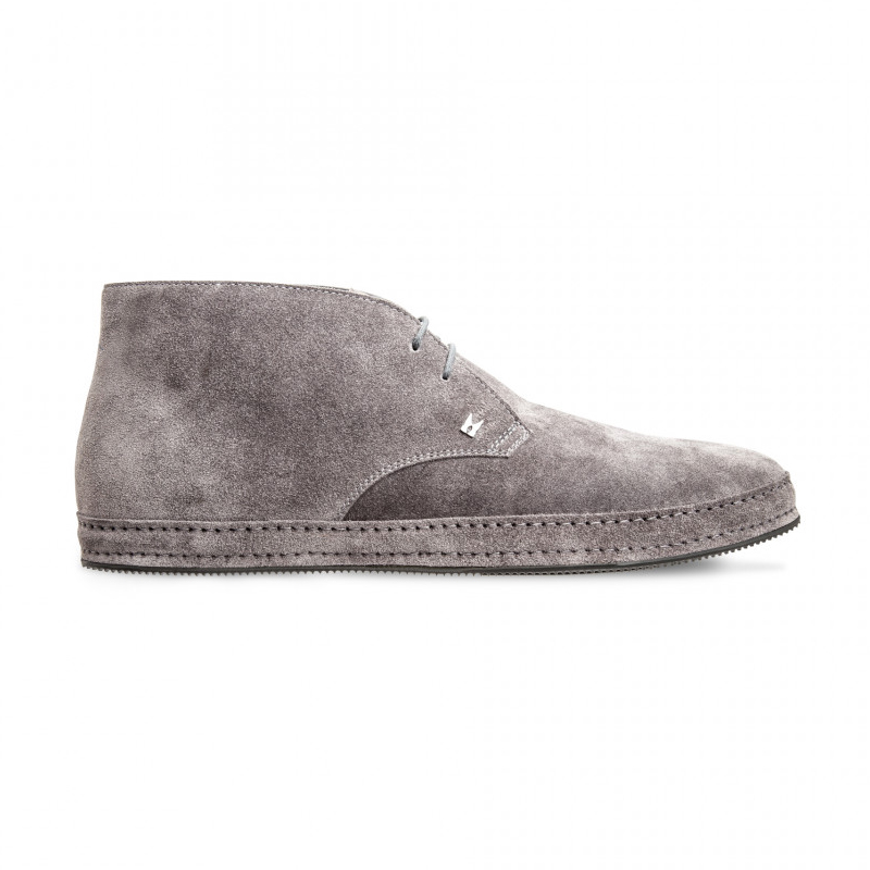 Moreschi 8001102 Suede Leather ankle boots Grey (SPECIAL ORDER) Image