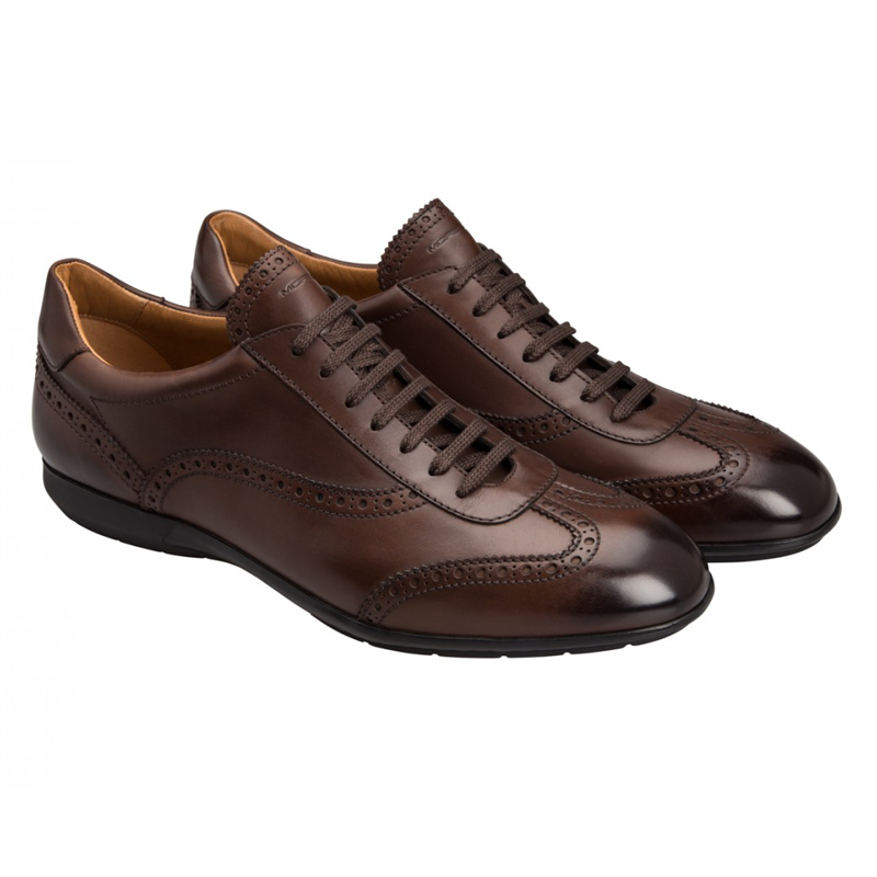Moreschi 42245 Leather Sneaker Brown (SPECIAL ORDER) Image