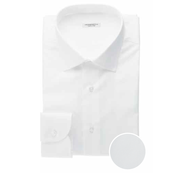 Moreschi Nadir Cotton Dress Shirt White Image