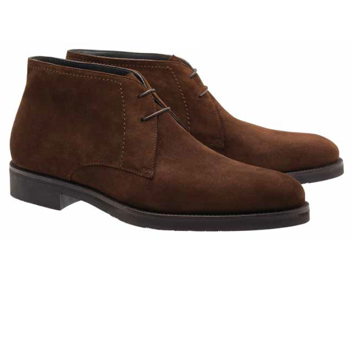 Moreschi Seattle Suede Chukka Boots Brown Image