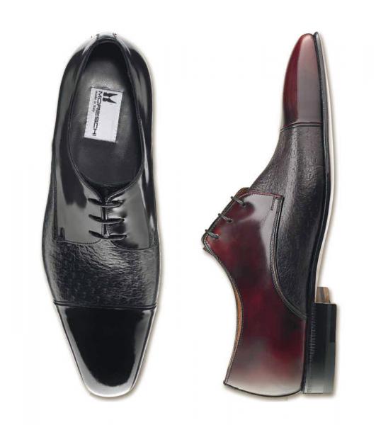 Moreschi Losanna Peccary and Calfskin Shoes Image