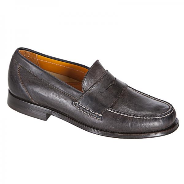 Neil M Cooper Penny Loafers Vintage Brown Image
