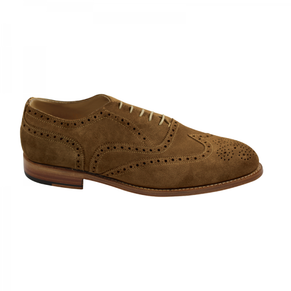 Nettleton Fayetteville Goodyear Welted Wingtip Brogues Tobacco Image