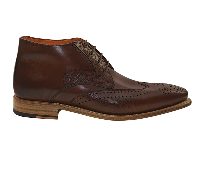 Nettleton Keith Wingtip Boots Brown Image