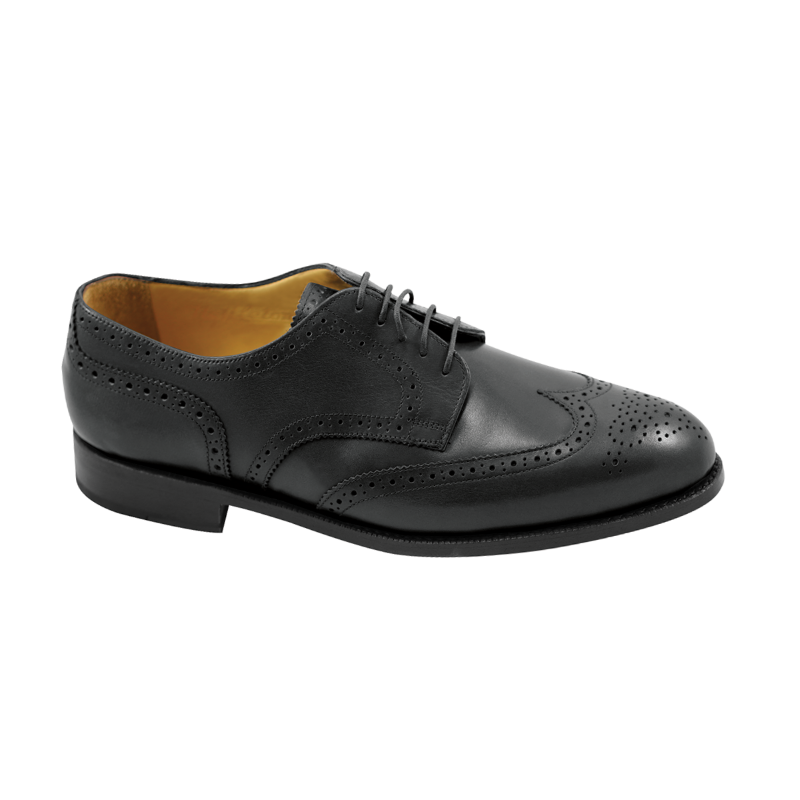 Nettleton Manchester Goodyear Welted Wingtip Brogues Black Image