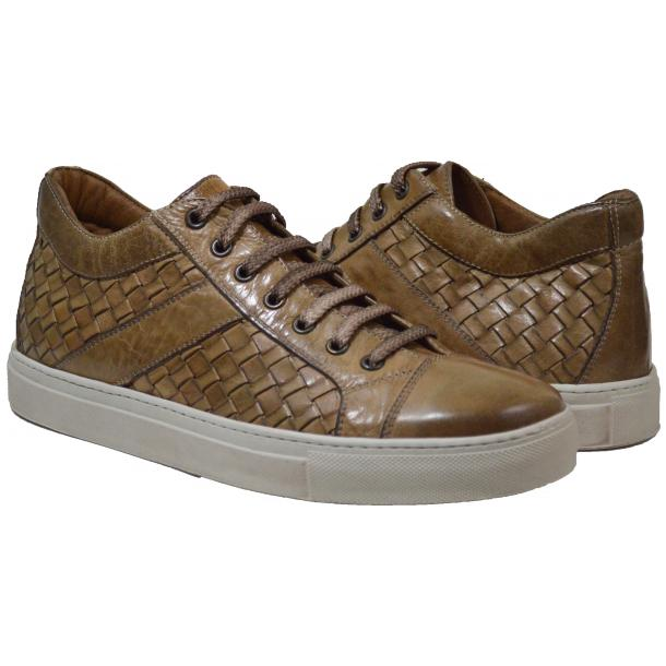Paolo Shoes Anka Woven Sneakers Rope Image
