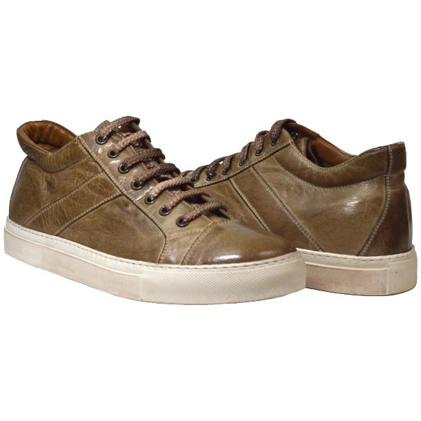 Paolo Shoes Winston Low Top Sneakers Rope Beige Image