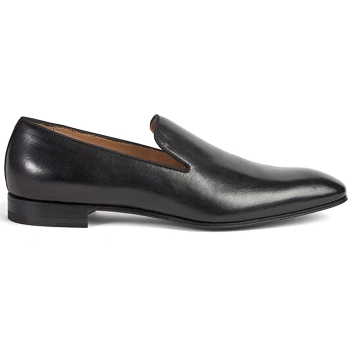 Paul Stuart Harrier Calfskin Formal Shoes Black Image