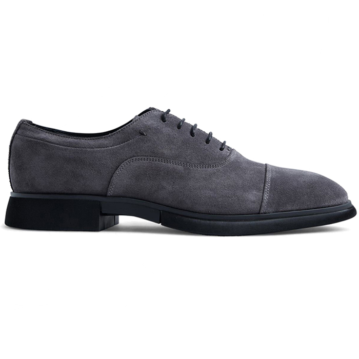 Paul Stuart Montreal Suede Lace-up Bal Oxford Anthracite Image