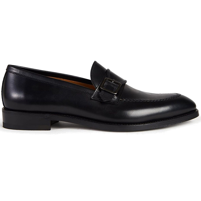 Paul Stuart Mozart Slip-On Shoes Black Image