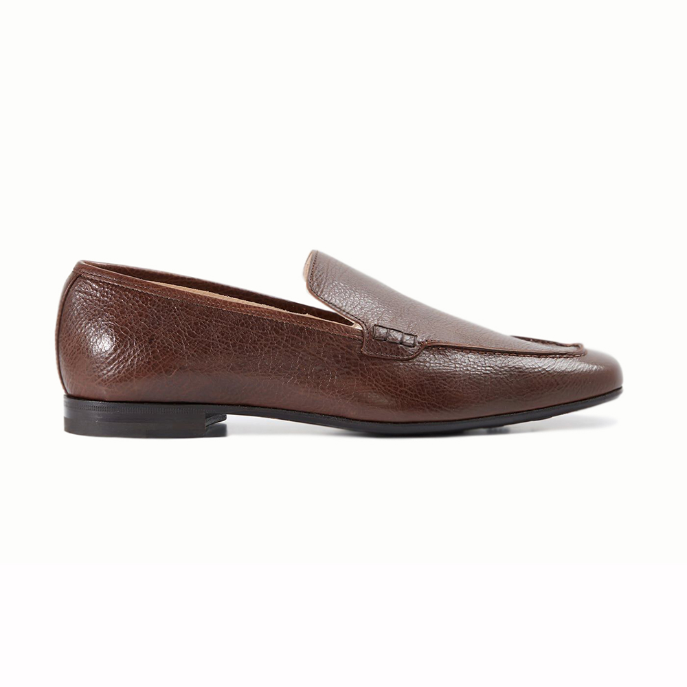 Paul Stuart Paris Slip-on Shoes Brown Image