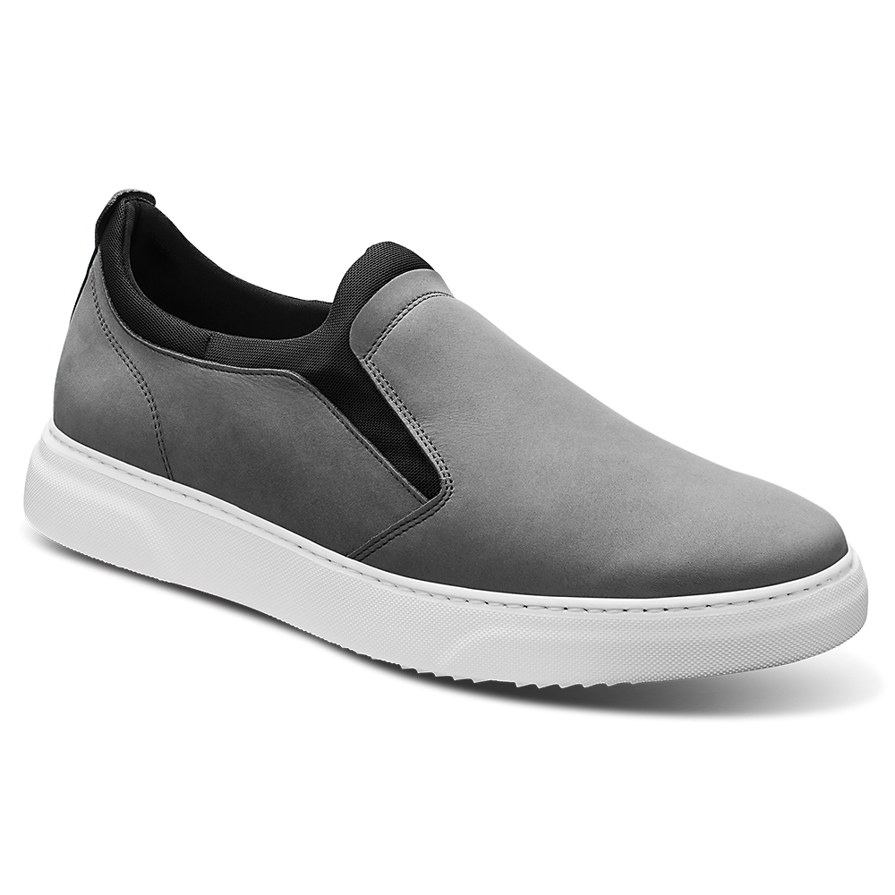Samuel Hubbard Flight Slip-on Shoes Light Grey / White Image