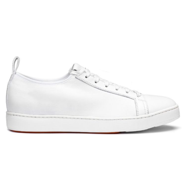 Santoni CLTT Nappa Sneakers White Image