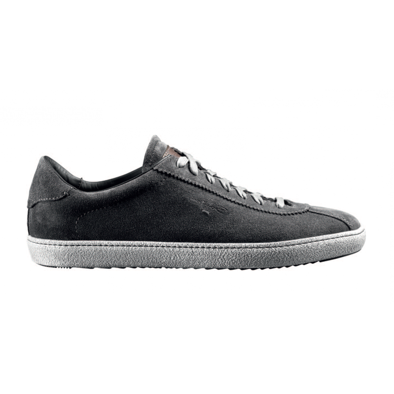 Santoni Escolar S9 Suede Sneakers Gray Image