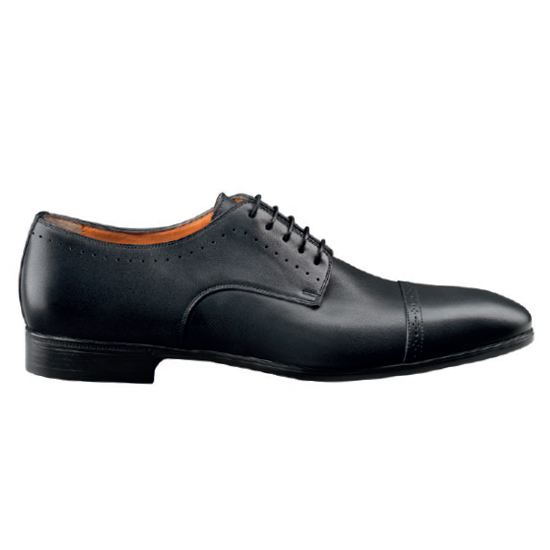Santoni Gareth 1 Oxford Shoes Black Image