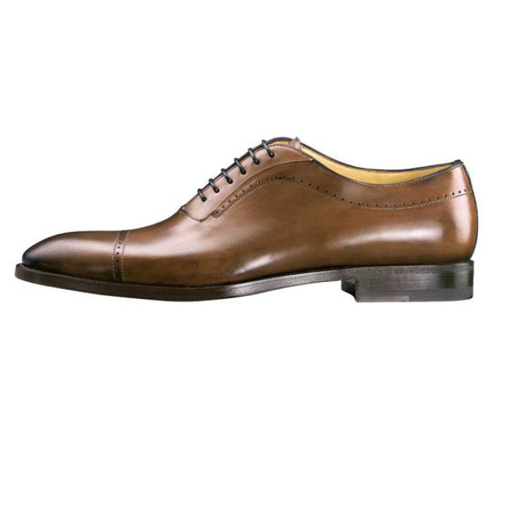 Santoni Shoes Radcliffe Cap Toe Bal Oxford Image
