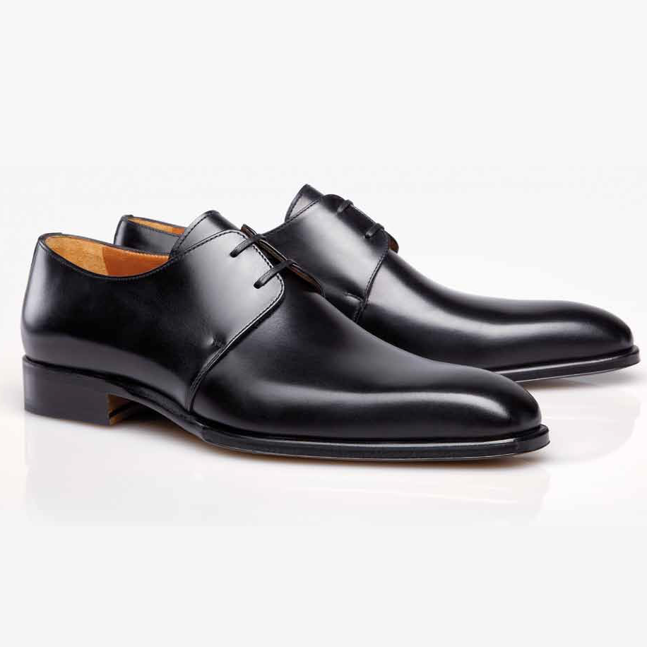 Stemar Mantova Calfskin Shoes Black Image