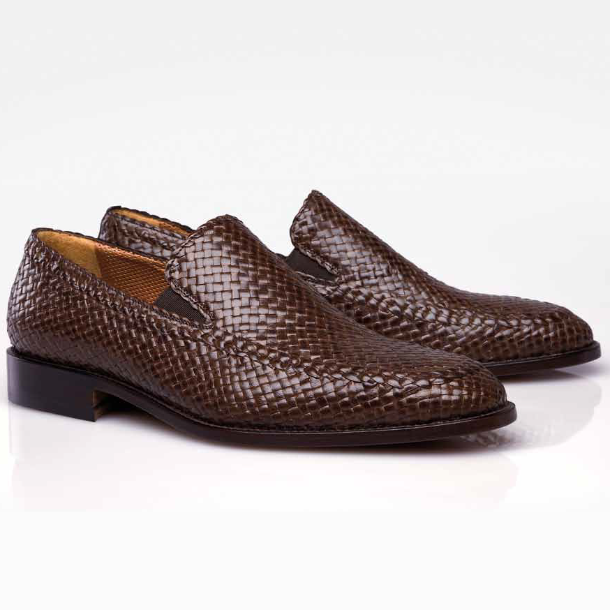 Stemar Messina Woven Gore Loafers Image