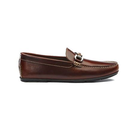 TB Phelps Milano Horsebit Driving Loafers Brown Image