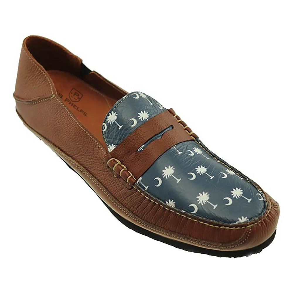 TB Phelps Wentworth Slip-On Loafer Tree / Moon / Navy Image