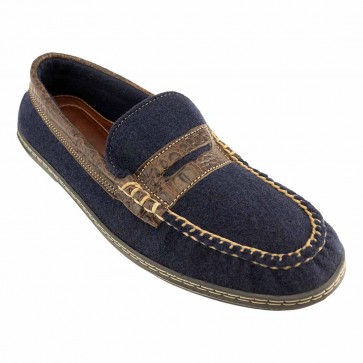 TB Phelps Wool Penny Driver Navy Image