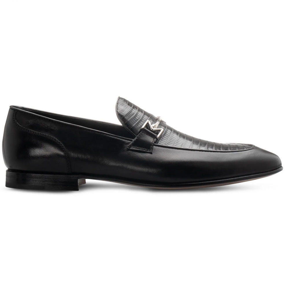 Moreschi Leather Loafer Black
