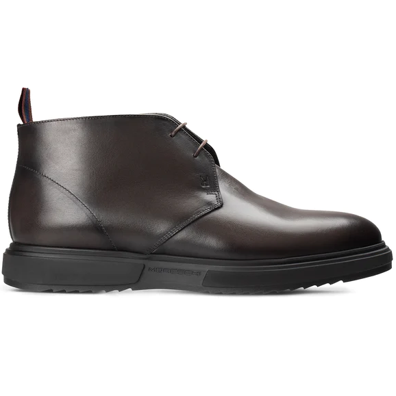 Moreschi 292405C Leather Desert Boots Grey - Main Image