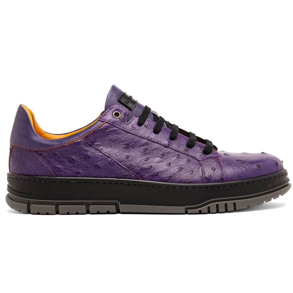 Mezlan Ostrich Sneaker Purple (50073-S) (Exclusive