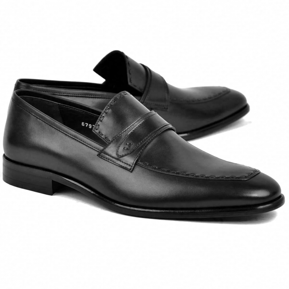 Corrente C0436-6797 Dress Loafer Black