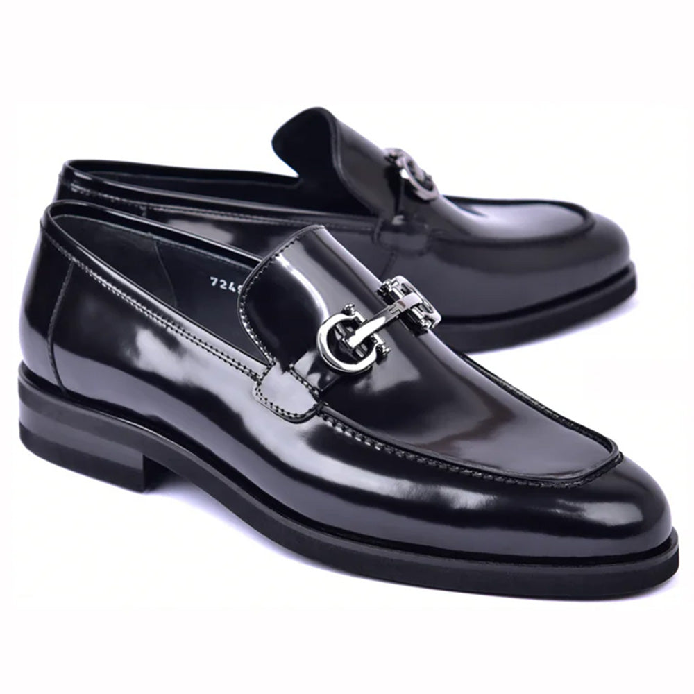 Corrente C0001204-7249 Bit Loafer Shoes Black  display picture 1