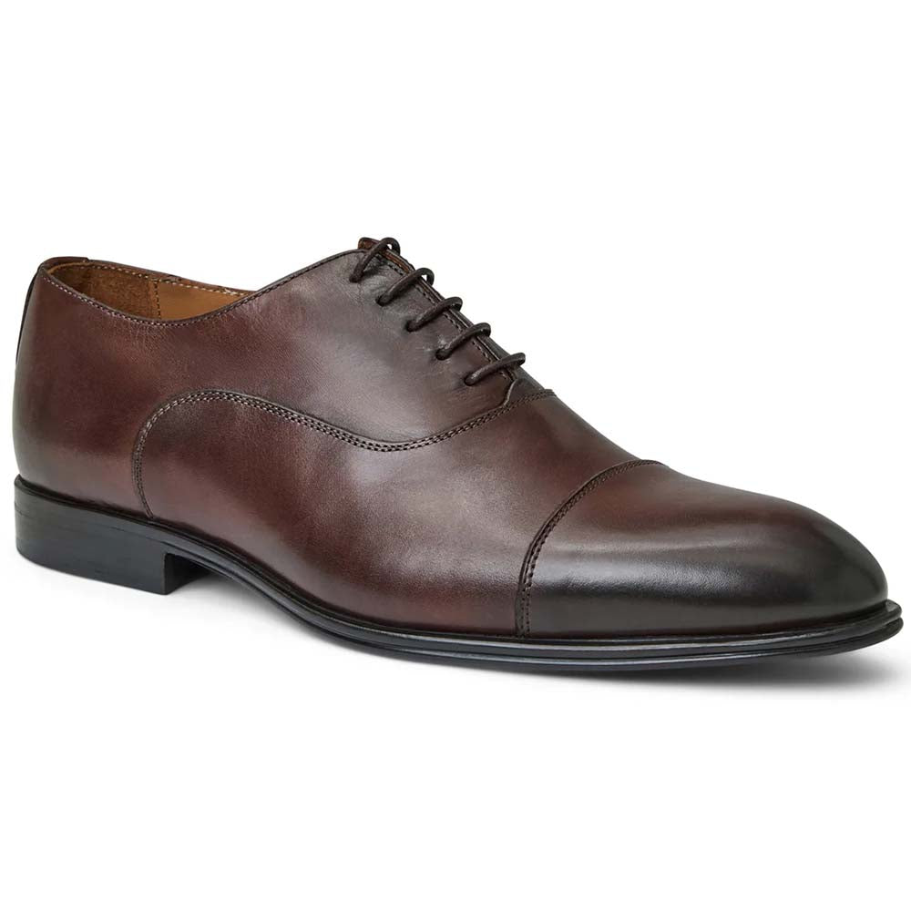 Bruno Magli Adriano Leather Oxfords Brown | MensDesignerShoe.com display picture 2