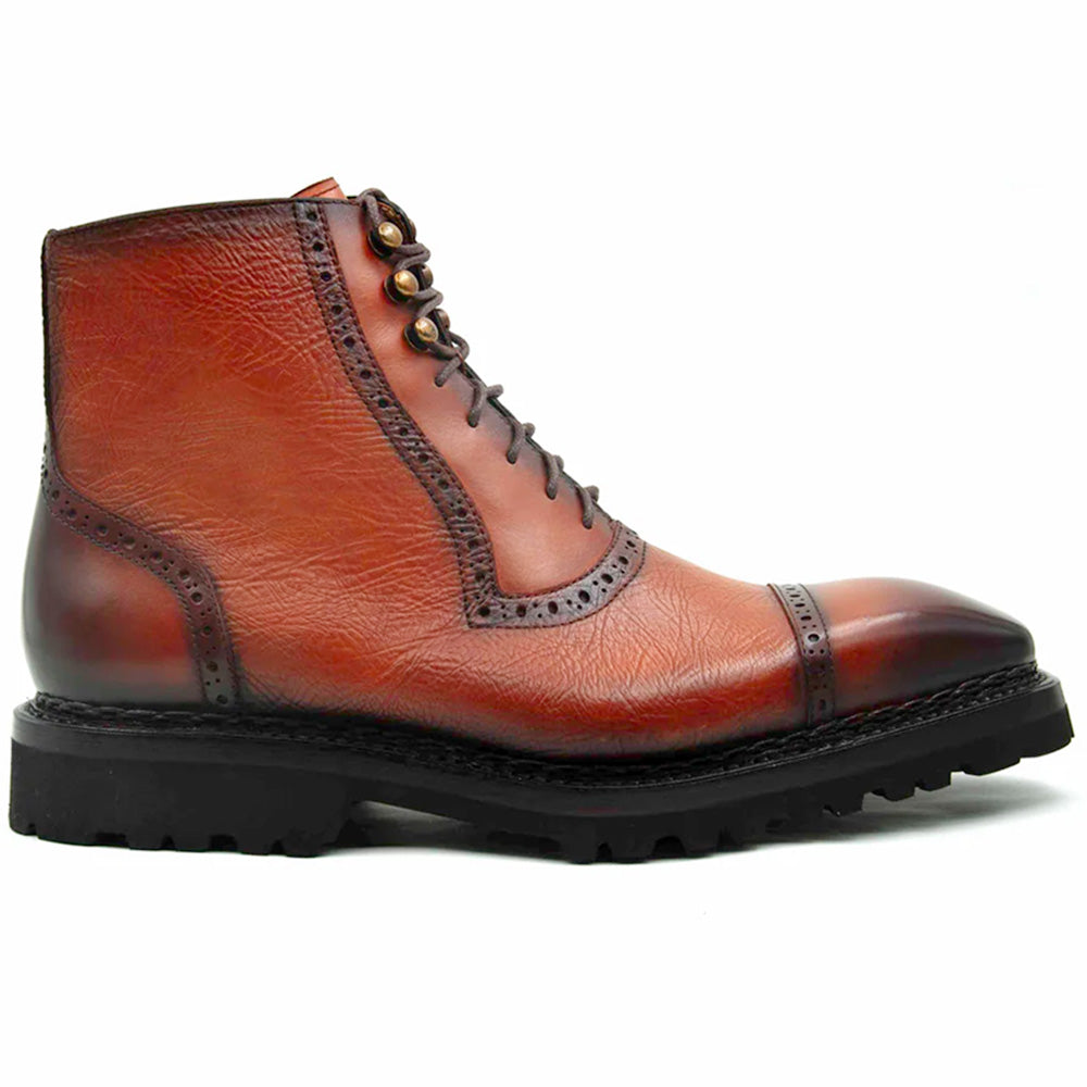 Ugo Vasare David Lama & Leather Rugged Boots Camel