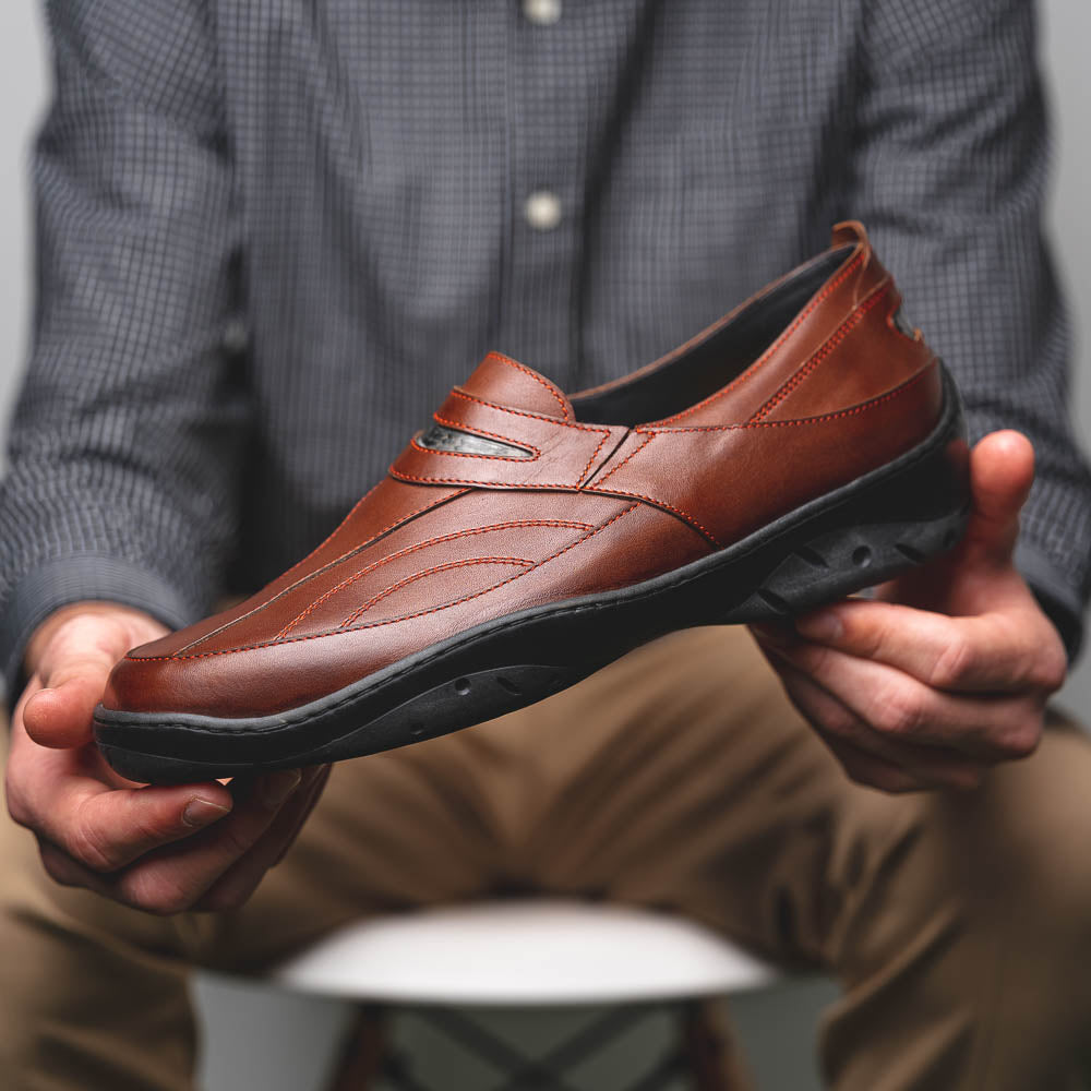 Michael Toschi Fata ST Driving Shoes Brown