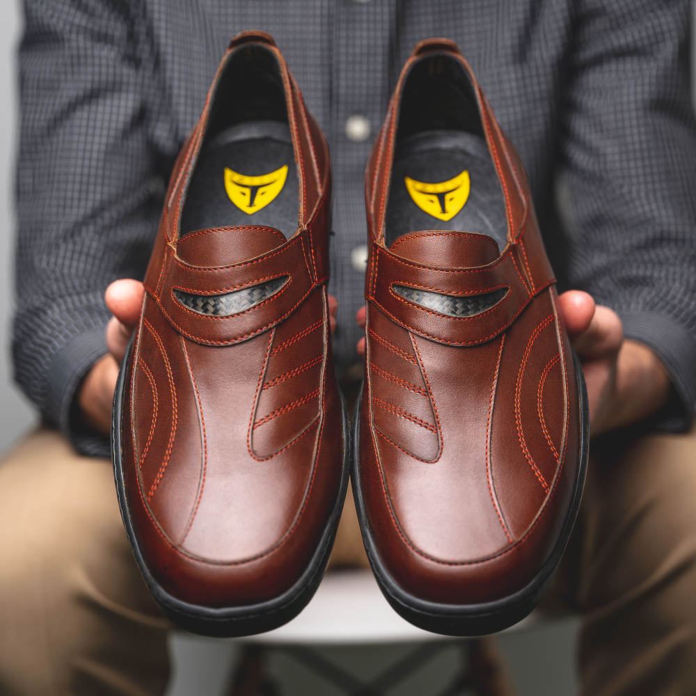 Michael Toschi Fata ST Driving Shoes Brown