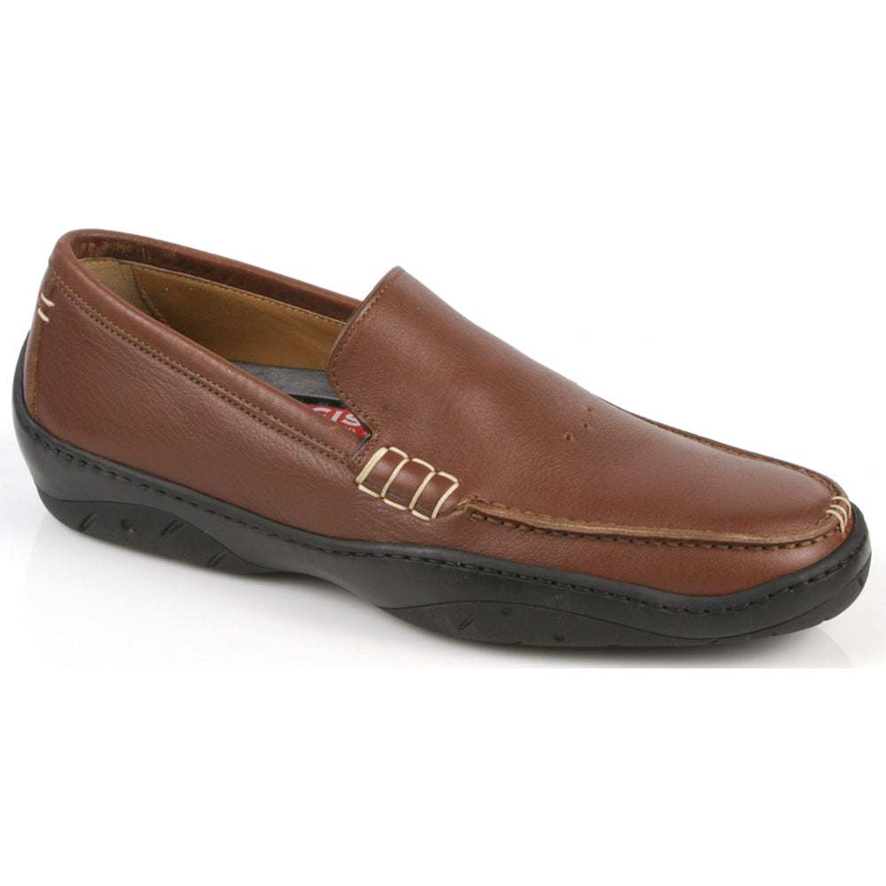Michael Toschi Machster Driving Shoes Brown Leather 