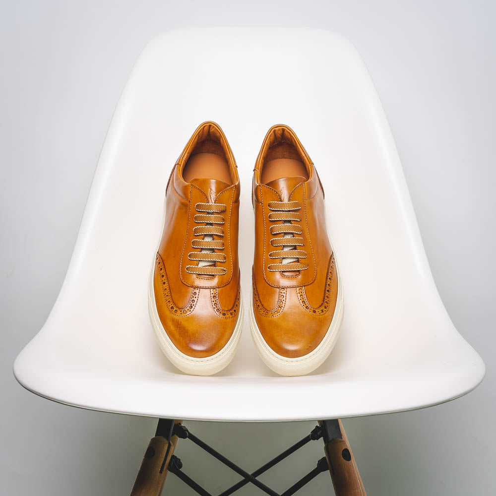 Michael Toschi Minnaar Sneakers Tan