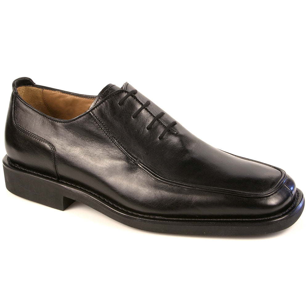 slim fit dress slacks Mens Wide Fit Tredd Well Ross Shoes, Black / 10 / 4E
