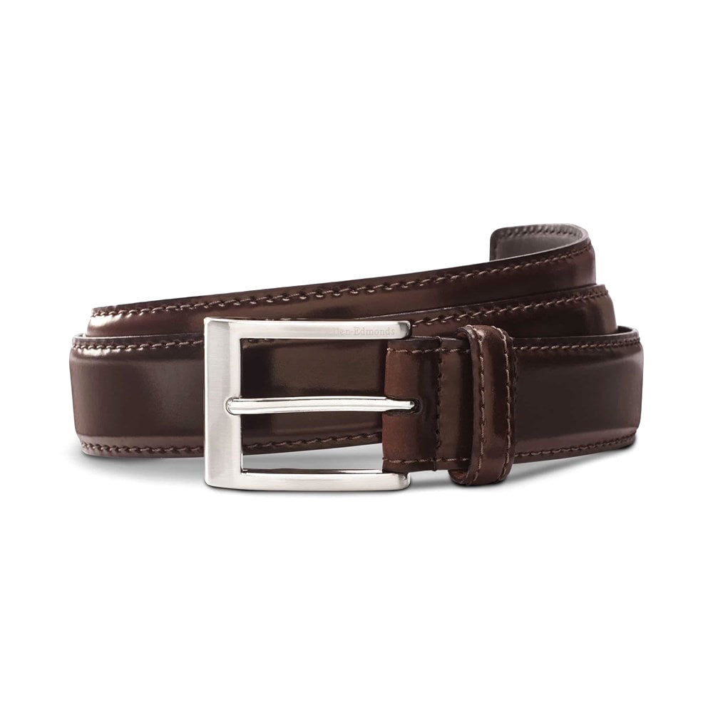 Allen Edmonds Cordovan Avenue II Dress Belt Burgundy (1016575)