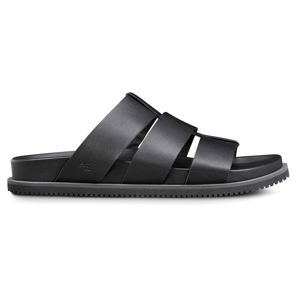 Allen Edmonds Davis Leather Sandal Black (6956)