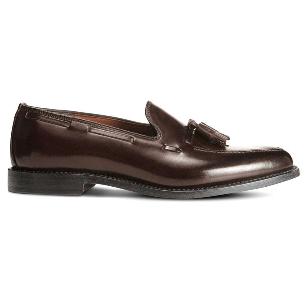 Allen Edmonds Grayson Shell Cordovan Tassel Loafer Brown  display picture 2