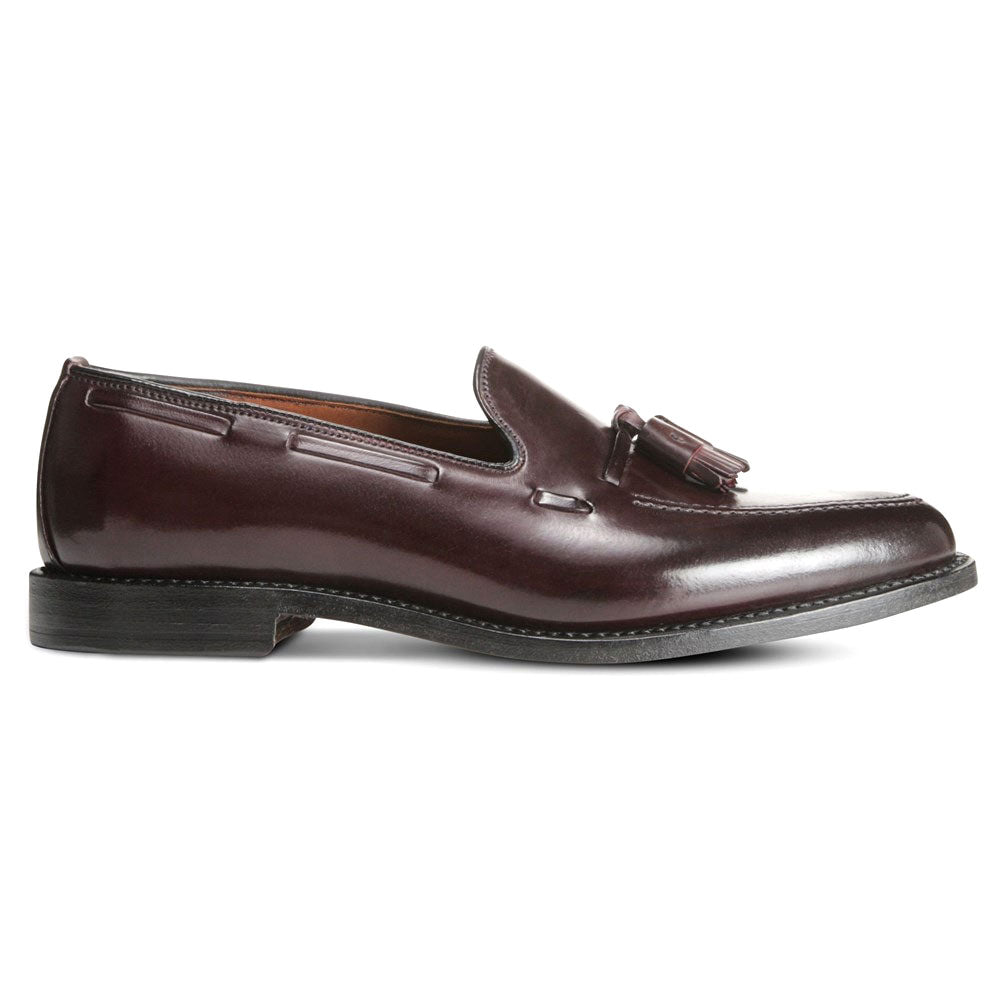 Allen Edmonds Grayson Shell Cordovan Tassel Loafer Burgundy (8287)