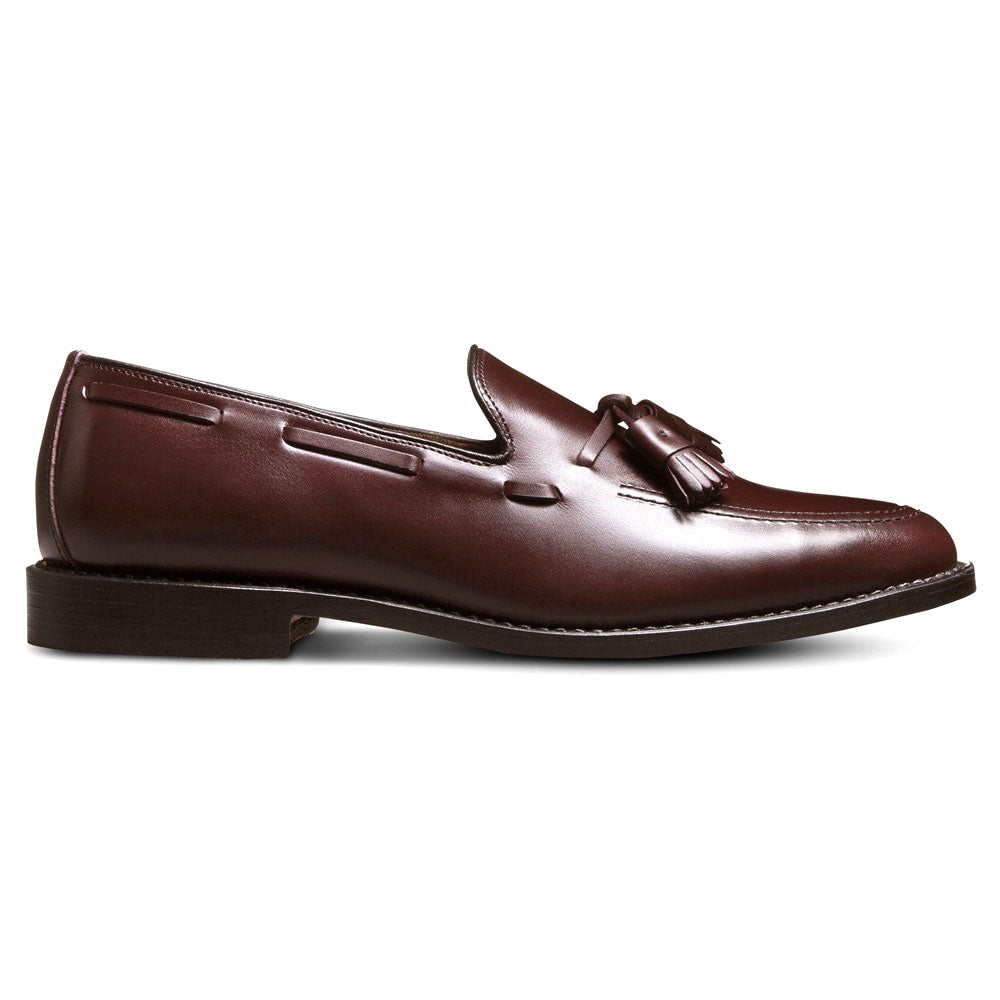 burgundy dress loafers Allen Edmonds Grayson Tassel Loafer Burgundy (6714)