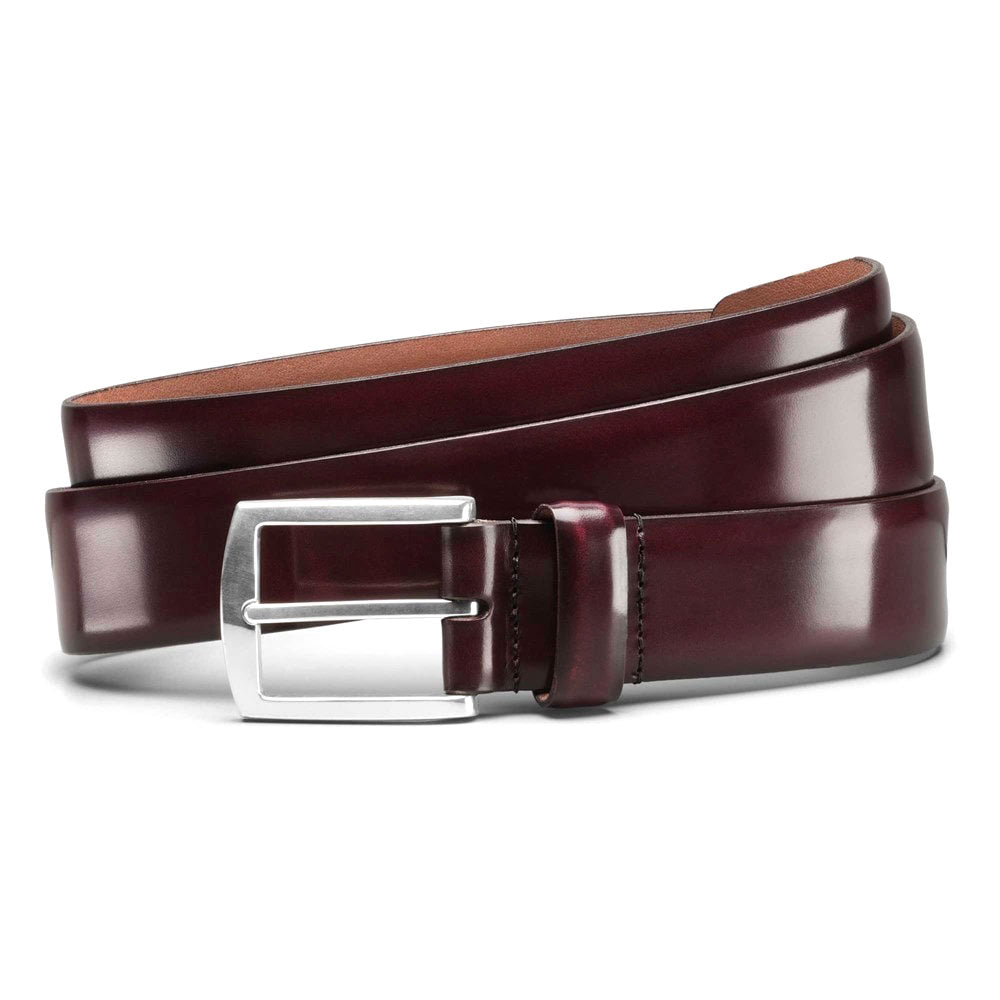 Allen Edmonds Midland Avenue Dress Belt Burgundy (19048)