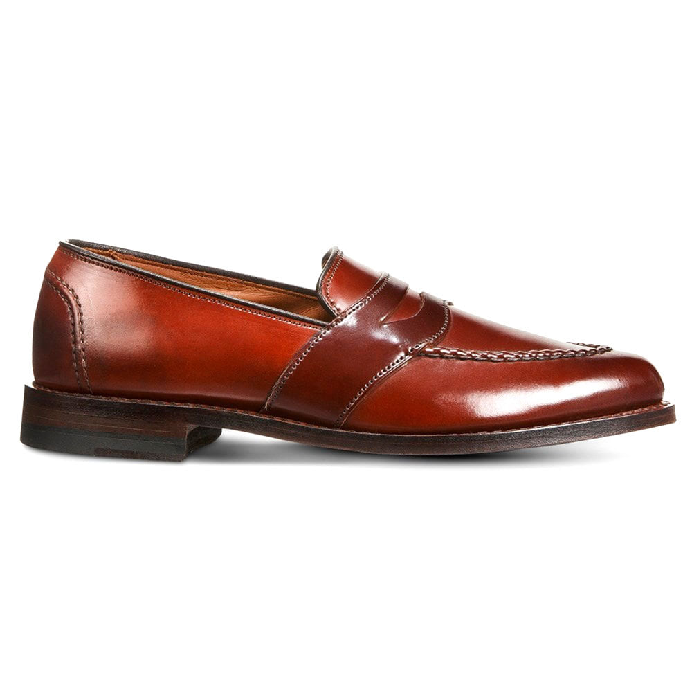 Allen Edmonds Randolph Shell Cordovan Penny Loafer Chili (5526)